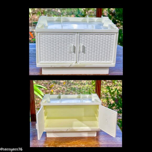 🆕VTG▪️1984 BARBIE Home & Office Foldable Playset W 12 Piece Furniture & Access - Picture 9 of 14